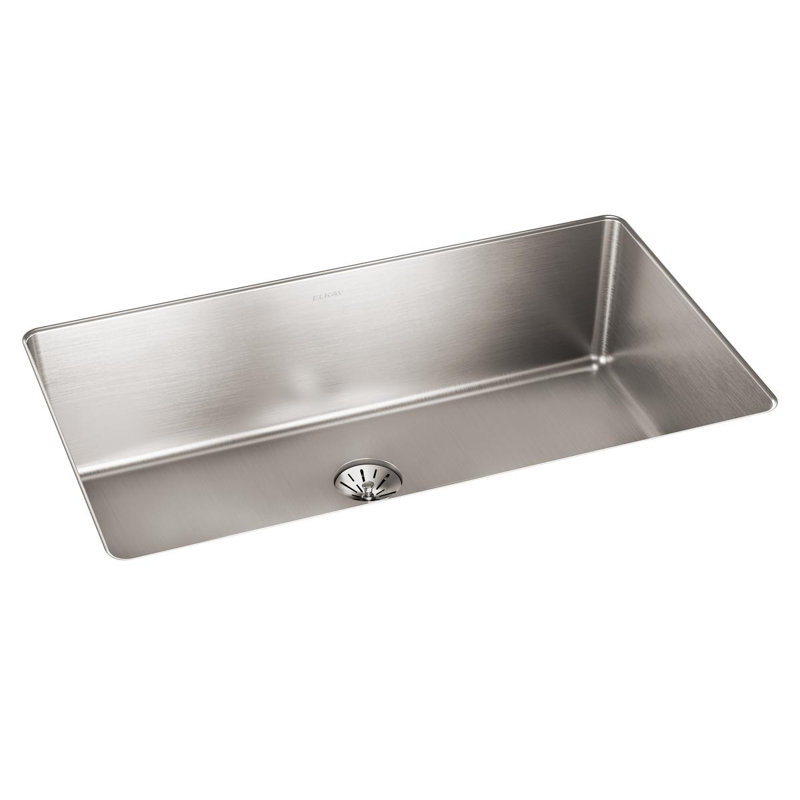 Luminous Satin Stainless Steel Single Bowl Undermount Sink