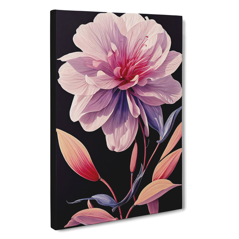 A Dreamy Flower - Wrapped Canvas, 50cm H x 35cm W x 3cm D
