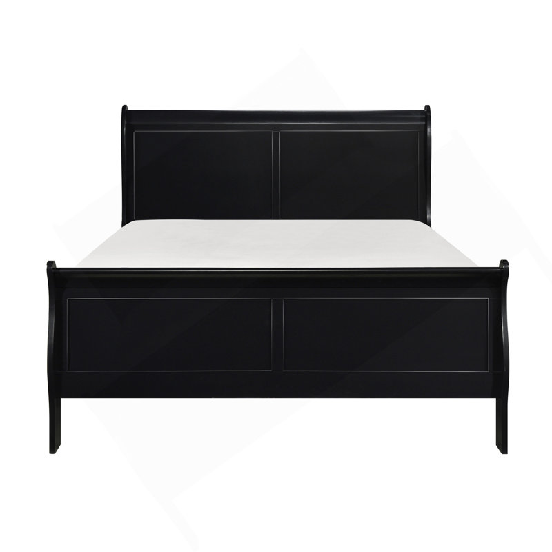 Mobilier de chambre à coucher de style Louis Philippe, Noir