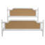 Structure de lit en rotin de style traditionnel pour grand lit, aucun sommier nécessaire-1001664084-1001664074