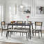 Jordanas Polyester Blend Upholstered Bench