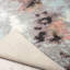 Tapis gris / pastel abstrait à poils longs-1166051716