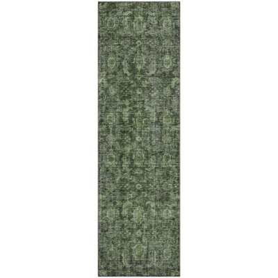 Premium Machine Washable Ducote AMF1145 Damask Rug