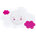 Pink/White