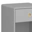 Abbottstown 41.4cm W Manufactured Wood Bedside Table-694278573