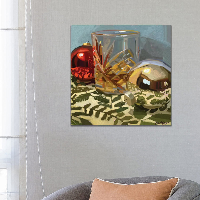 Drink Between Friends 1 Piece Wrapped Canvas Painting, 66.04 cm H x 66.04 cm W