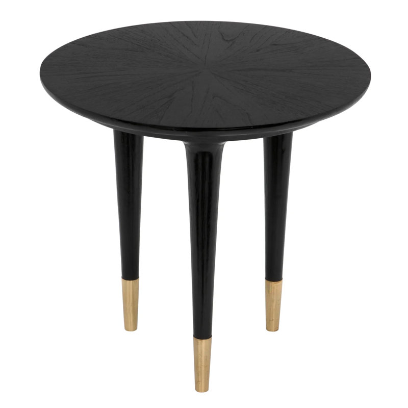 Maganini Solid Wood Top End Table