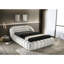 Modern Contemporary Style Chenille Fabric Tufted 1pc Bed Bedroom-1748444961-1748444964