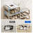 12 Tiers Open - shelf Shoe Rack, Ingenious Storage for Living Room, Bathroom and More-419276254