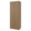 Grande armoire-penderie blanche à 2 portes-1653556152