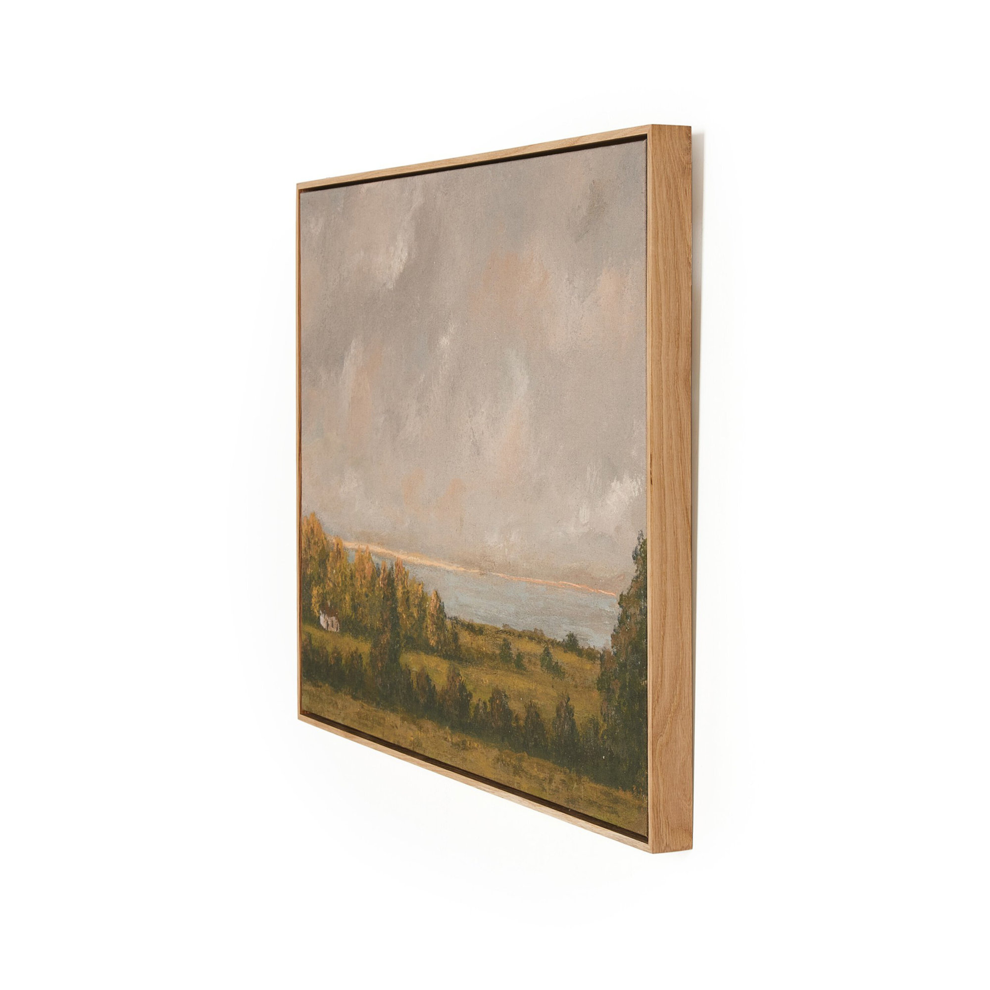 Country Lake House by Lori Marie, 24'' H x 32'' W