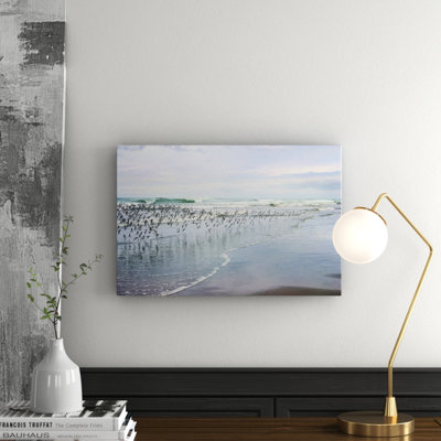 Sea Birds by Sylvia Cook - Wrapped Canvas Print
