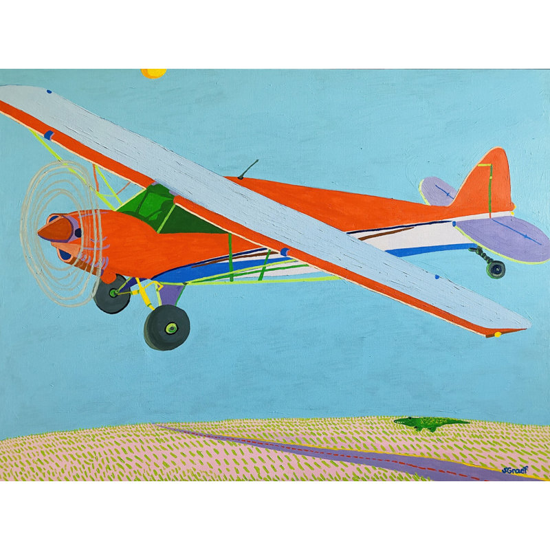 In The Air Print by Sue Graef, Wrapped Canvas, 24" H x 32" W