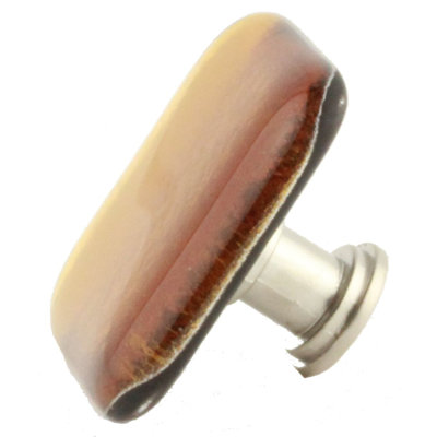 (5 Pack) 1-1/2 inch Handcrafted Glass Knob