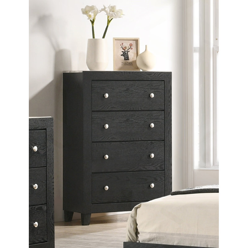 Commode haute 4 tiroirs 1pc