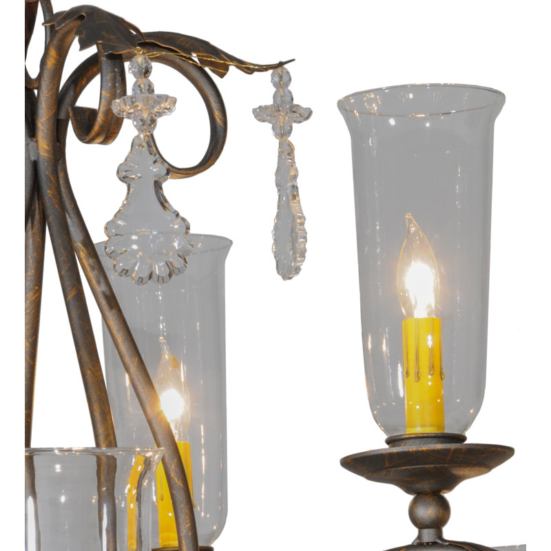 Lustre classique 14 lumières façon bougie/traditionnel Burntwood