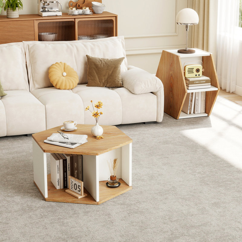 23.4'' Wooden Coffee Table