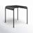 Abra 28" W x 28" D Square Steel Outdoor Dining Table-1547568496