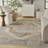 Haydel Machine Washable Area Rug in Ivory-97841364