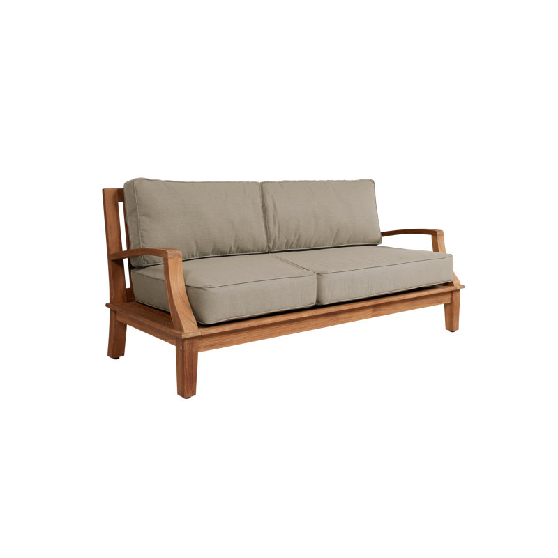 Grande Patio Sofa with Sunbrella Cushions, Fawn