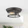 Canale Glass Flush Mount