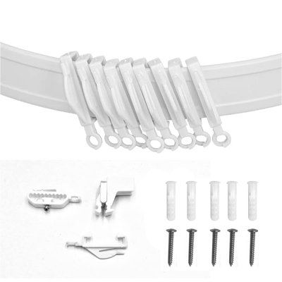 Natrice Natural 7.62cm Curtain Track/Rail