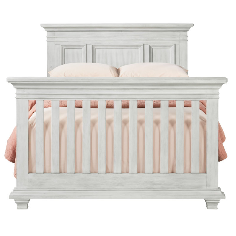 Ensemble de conversion pour lit double Weston, Blanc rétro