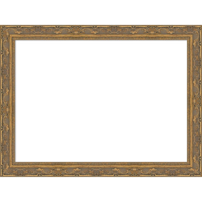 Filigree Gold Framed Dry Erase Magnetic Board, Organization Boards