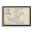 Carte de l’Amérique du Nord-impression d’art graphique sur toile encadrée-1577741300-1577741302