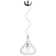 Winding 1 - Light Chrome Single Pendant