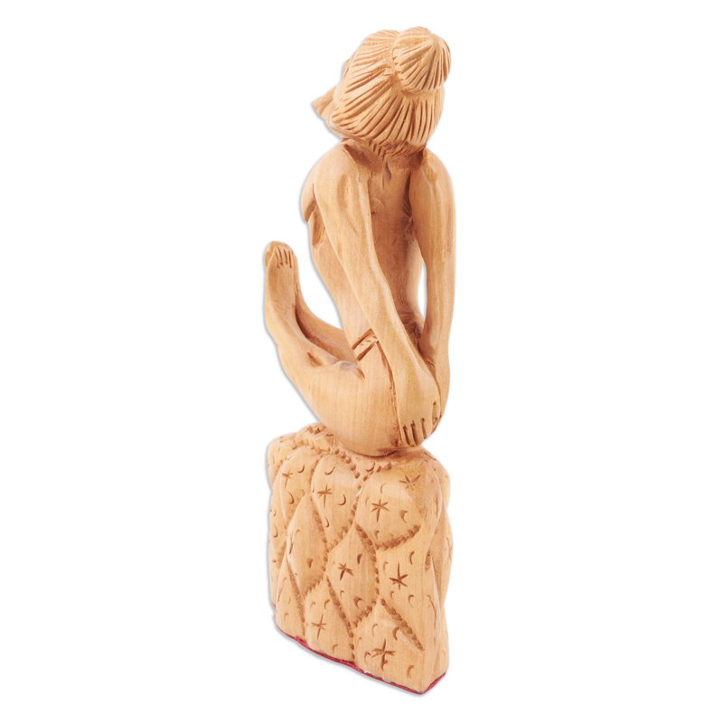 Feodore Handmade Solid Wood Figurine / Sculpture Decorative Object