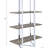 Chrome Finish Bookshelf