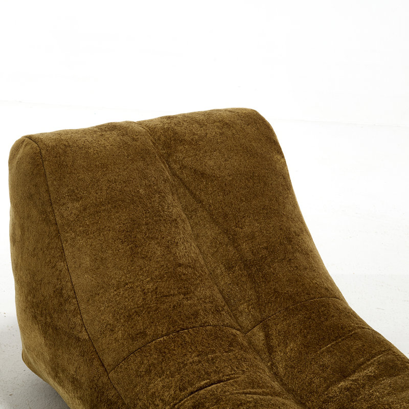 Creative bean bag sofa with High-quality Sponge, Brown