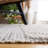 Ailiedh Vermont Flat Weave Wool/Cotton Striped Rug in Beige/Ivory-1404497666