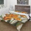 Parrot Tulips I sur ivoire - Ensemble de housse de couette Cabin & Lodge - Microfibre de polyester-38757024