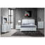 Table de chevet gris BRENDA