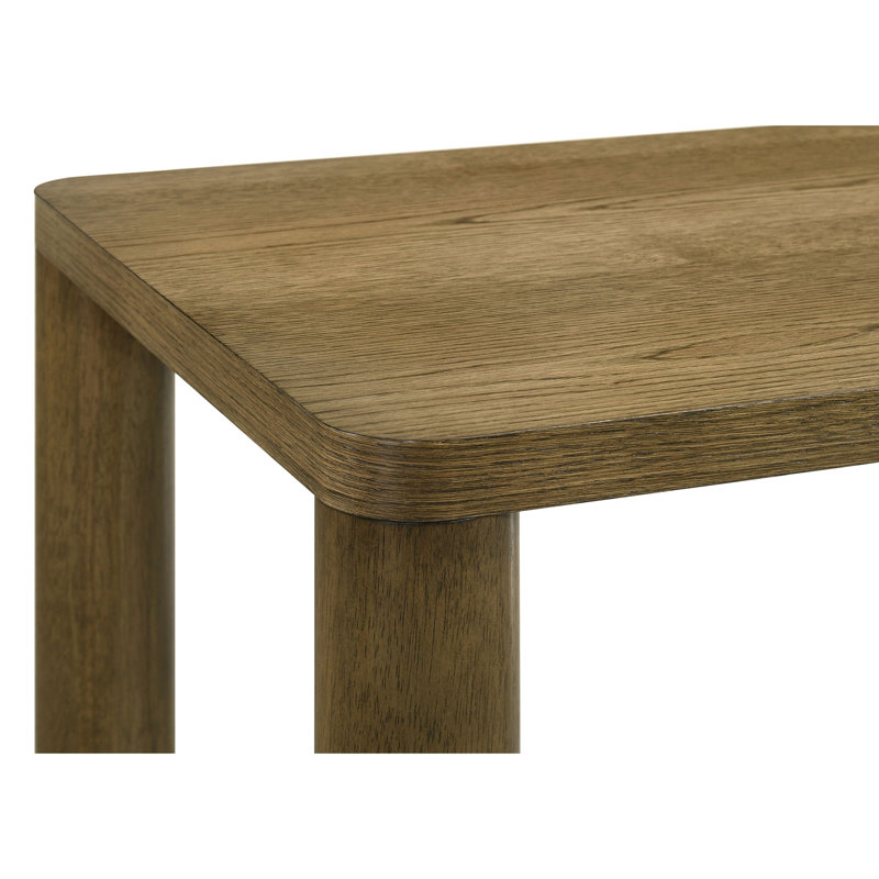Table de bout, 22" H x 22" W x 22" D, Brown Oak, Brown Oak, Brown Oak