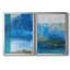 Bay Walk I - ensemble de 2 reproductions d'art sur toile encadrées-1230051653-1230051654
