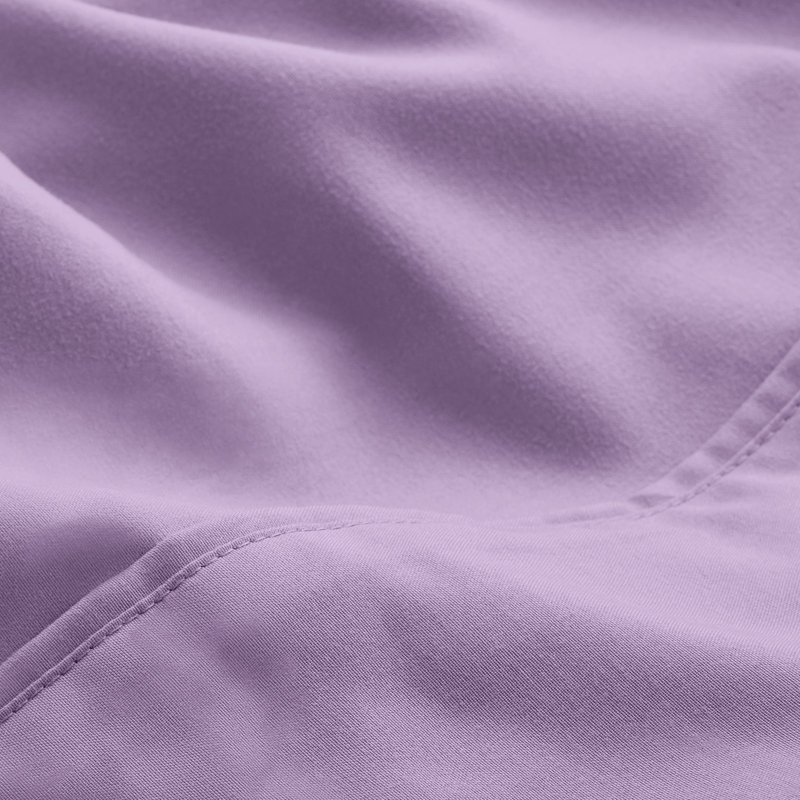Microfiber Sheet Set with Bonus Pillowcase Set, Lavender, Full