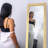 Polystyrene Rectangle Floor Mirror-23200495