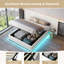 4ft6 Ottoman Bed With Led-126511410-126511404