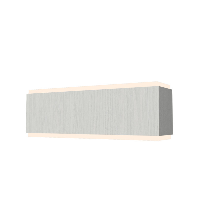 1 - Light LED Flush Mounted Sconce, Organic White