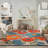 Alaris Aloha Floral Multicolor Indoor/Outdoor Area Rug-1501548962