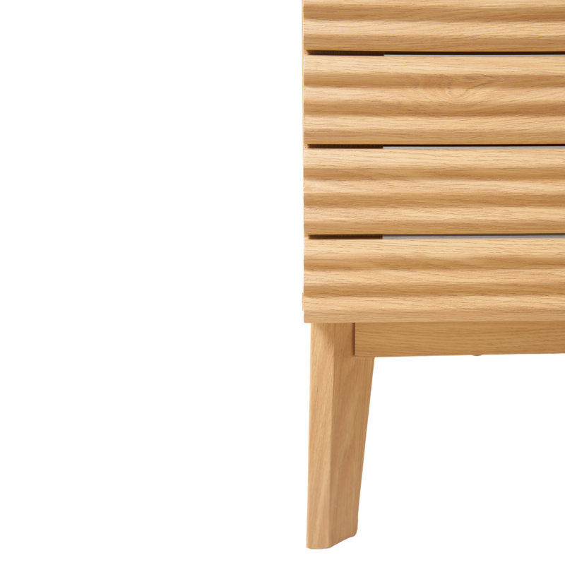 Ensemble de meuble-lavabo simple 36 po Calandre, Naturel