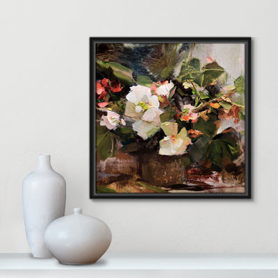 Begonias Print by Katie Swatland