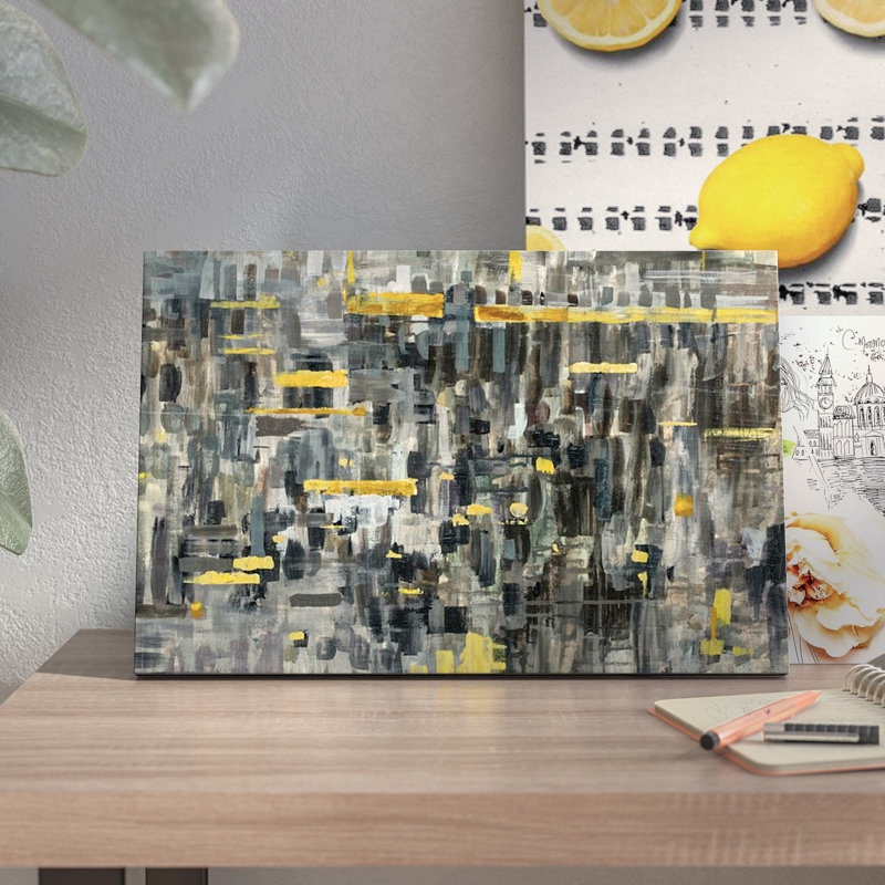 "reflections i" par danhui nai, reproduction d’art sur toile tendue, H 8 po x l 12 po x P 0,75 po