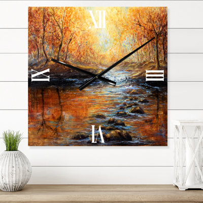 Metal Wall Clock