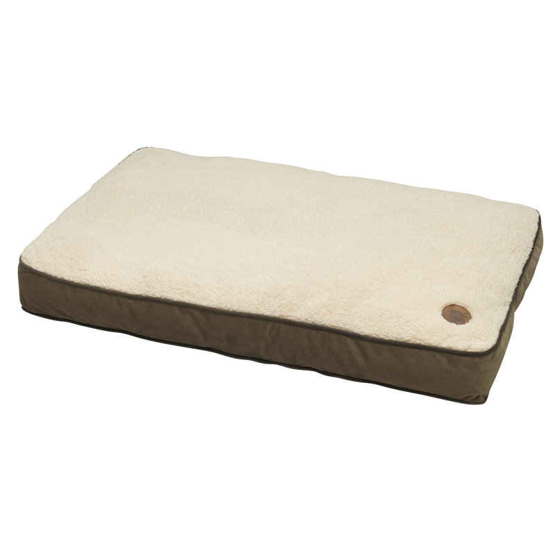 Irinna Pet Bed, Brown/Cream, Extra Large (110cm W x 80cm D x 14cm H)