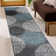 Padowski Floral Gray/Blue/Black Area Rug
