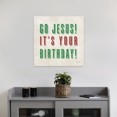 «Go Jesus», art contemporain abstrait fantaisiste